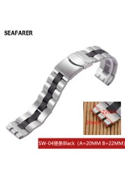 Men's/Women's watch band, stainless steel, water resistant, stainless steel, for YCS, ace, YGS, IRONY