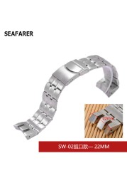 Men's/Women's watch band, stainless steel, water resistant, stainless steel, for YCS, ace, YGS, IRONY