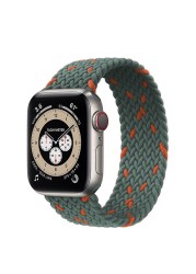 Braided Solo Loop Ring for Apple Watch Iwatch Serie 7 6 5 4 3 2 1 SE 40 41mm 42mm 44mm 45mm Applewatch Strap Bracelet Watchbands