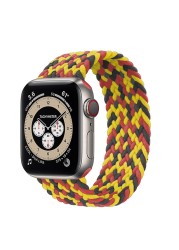 Braided Solo Loop Ring for Apple Watch Iwatch Serie 7 6 5 4 3 2 1 SE 40 41mm 42mm 44mm 45mm Applewatch Strap Bracelet Watchbands