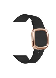 الحديث نمط الجلود حلقة حزام ل أبل سلسلة ساعة 7 6 5 4 3 2 العصابات سوار ل IWatch 38/40/42/44 مللي متر الساعات اكسسوارات