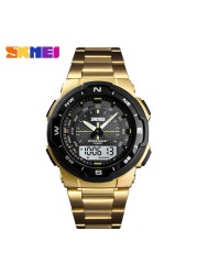 SKMEI-Men's Sport Watch, Men's Wrist Watch, 50m Water Resistant, Digital, Quartz, Dual Time, Military, Climbing & Swimming