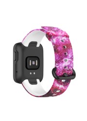 Camouflage print silicone strap for xiaomi mi watch lite watchband xiomi xaomi xiami my miwatch light watches straps bands