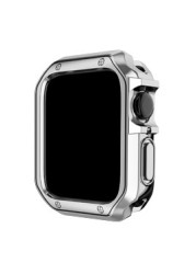 ووتش غطاء ل أبل ووتش غطاء حالة 7 6 SE 5 4 41 مللي متر 45 مللي متر لينة واضحة TPU واقي للشاشة ل iWatch 7 6 4 3 44 مللي متر 40 مللي متر