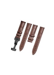 guzzle watchband 18mm 19mm 20mm 21mm 22mm 24mm calf leather strap butterfly buckle strap bracelet accessories wristbands