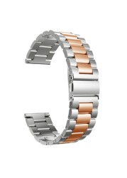 Stainless Steel Strap For Lenovo Watch S2/S2 Pro Smart Band Metal Quick Release Straps For Lenovo S Watch X Plus Correa Wristband