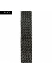 URVOI Milanese Loop for Apple Watch Band Series 7 6 5 SE 4321 Mesh Strap for iwatch Stainless Steel Magnetic Buckle with Adapter