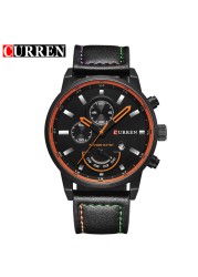 CURREN - Watches for men, sports chronograph, quartz, casual, military, male, 8217