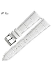 MAIKES High Quality Genuine Leather Watch Band Beautiful Purple Watch Accessories Strap 12mm 14mm 16mm 17mm 18mm 19mm 20mm 22mm