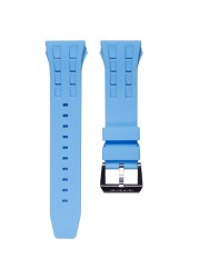 Tsar Bomba Silicone/FKM Rubber Strap Watch Strap Suitable for TB8204,TB8208