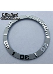 Miuksi 40mm high quality ceramic bezel watch parts fit 43mm watch case for watch sea