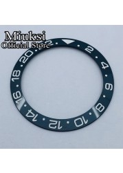 Miuksi 40mm high quality ceramic bezel watch parts fit 43mm watch case for watch sea