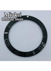 Miuksi 40mm high quality ceramic bezel watch parts fit 43mm watch case for watch sea