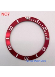 38mm watch strap high quality aluminum bezel insert for 40mm watch accessories inner diameter 30.5mm