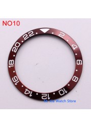 38mm watch strap high quality aluminum bezel insert for 40mm watch accessories inner diameter 30.5mm