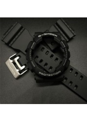 For G-SHOCK GA100 GA110 GA120 GD100 GD110 GD120 Watch Strap Watch Case Men Matte Wristwatch Sport Watch Silicone Case Strap