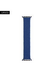 URVOI Braided Solo Loop for Apple Watch Sport Band Series 7 6 SE 5 4 3 21 Stretchable Strap for iWatch Woven Threads gen.5