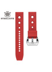 STEELDIVE Automatic Mechanical Strap 20mm Replacement Watch Bands 22mm Automatic Watch 22mm Bracelets Diving Watches Strap 20/22mm