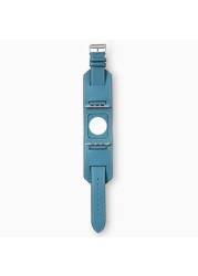 41/45mm Connect Bracelet Strap with Connector for iWatch Series 7 6 5 4 3 2 1 Leather Loop for Apple Watch Band 42mm 38mm 40mm 44mm