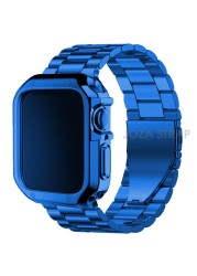 Top watch case for Apple Watch SE 38mm 42mm shell plating hard PC protective case for Apple Watch Series 7 6 5 4 iWatch 40mm 44mm