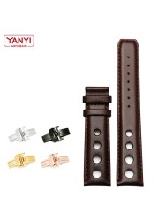 Genuine Leather Bracelet for Tissot Sports Racing Series PRS516 T91 1853 Top Layer Cowhide Watch Band 20mm for Chopin Watchband