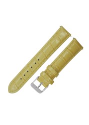 12mm 14mm 16mm 18mm 20mm leather watch band pink olive ivory green watchband genuine leather strap gold stainless steel buckle