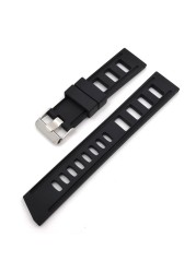 TP001 Tropic Strap 20mm Replacement Watch Bands Automatic Watch Bracelets Diving Watches Waffle Strap 20/22mm