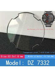 Crystal Diesel Watch DZ 7264 7258 7259 7270 7331 7370 Mineral Glass Parts