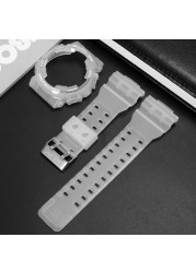 Men's silicone watch case, transparent insert, resin GD 120 GA 100 GA 110 GA 100C