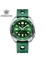 SD1970 Steeldive العلامة التجارية 44MM الرجال NH35 الغوص ووتش مع مدي السيراميك