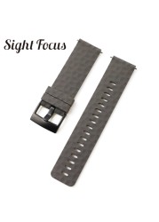 24mm Quick Release Watch Bands for Suunto 7 Spartan Sports Camouflage Silicone Watch Strap, Suunto 9, Traverse, D5 Diving Watches