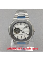 40mm Fashion Men's Watch Square Watch NH38 Automatic Movement Brown Blue White Green Black Sapphire Glass Stainless Steel Bracelet