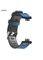 Printed Silicone Strap for Huawei Smart Watch, Soft Water Resistant Sport Watch Band Accessories