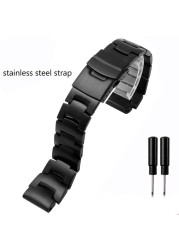 For Casio PRG-260/550/250/ PRG500 PRW-3500/2500/5100 High Quality Rubber Watch Strap Replacement Watchband With Tools 18mm Black