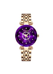 2022 Luxury Brand Diamond Women Watch Rhinestone Stylish Ladies Gold Watches Wrist Watch Women Watch Female XFCS