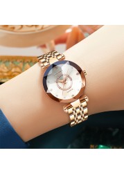 2022 Luxury Brand Diamond Women Watch Rhinestone Stylish Ladies Gold Watches Wrist Watch Women Watch Female XFCS