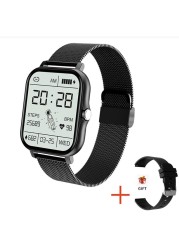 New Ladies Smart Watch Men 1.69 inch Color Screen Full Touch Fitness Tracker Call Ladies Smart Watch for Android IOS+Box