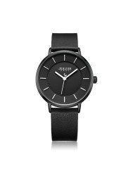 Classic Julius Men's Watch Japan Quartz Watch Fashion Clock PU Leather Bracelet Boy Student Birthday Gift No Box