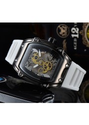 Feature Men Luxury Military Hollow Sports Watch Men Analog Date Quartz Watch Men's Watch