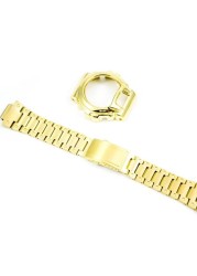 316L Stainless Steel Watchband Watch Bezel For DW6900 Watch Band Strap Watch Frame Bracelet Accessory With Repair Tool