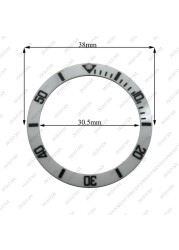 Corgeut 38mm Ceramic Bezel Insert For 40mm Mens Watch Watches Replace Accessories Watch Face Watch Bezel Inserts Different