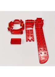 Ice Transparent Watchband Bezel for DW8200 Watch Cover Bracelet Silicone Watchband Replacement DW8200 Strap Accessories