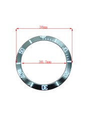 38mm ceramic bezel GMT and diving watch insert for 40mm men's watch watches replacement watch accessories simple dial watch bezel insert