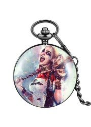 Male female couples accept customize advanced styles quartz chain pocket watch anniversary gift for girlfriend boyfriend