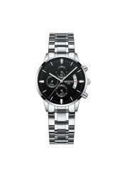 NIBOSI 2021 Women Fashion Watches Luxury Brand Ladies Wristwatches Stainless Steel Waterproof Girl Gift Quartz Watch Female