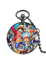 Custom Personalized Animation Personality Pattern Men's Quartz Pocket Watch Unique Unisex Watches Best Christmas Gifts for Male Friend