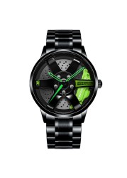 NIBOSI 2020 New Custom Design Car Frame Hub Men Watches Luxury Waterproof Sport Quartz Watch Fashion Men Relogio Masculino