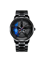 NIBOSI 2020 New Custom Design Car Frame Hub Men Watches Luxury Waterproof Sport Quartz Watch Fashion Men Relogio Masculino