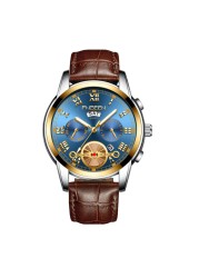 2022 New Fashion Casual Business Men's Charm Watch,Non Mechanical Trend Tourbillon Luxury Multifunctional Quartz Watch Wholesale