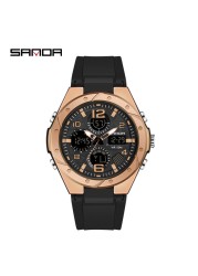 relogio feiminio Watch Women Luxury Rose Gold Women Men Sports Watches LED Electronic Digital Wristwatch Waterproof Watch reloj mujer